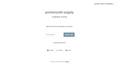 Desktop Screenshot of portsmouthsupply.com